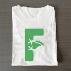 F is for Frog Casual Cotton T-Shirt