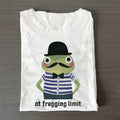 Mr.Frog at Frogging Limit Casual Cotton Folded T-shirt