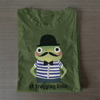 Mr.Frog at Frogging Limit Casual Cotton Folded T-shirt
