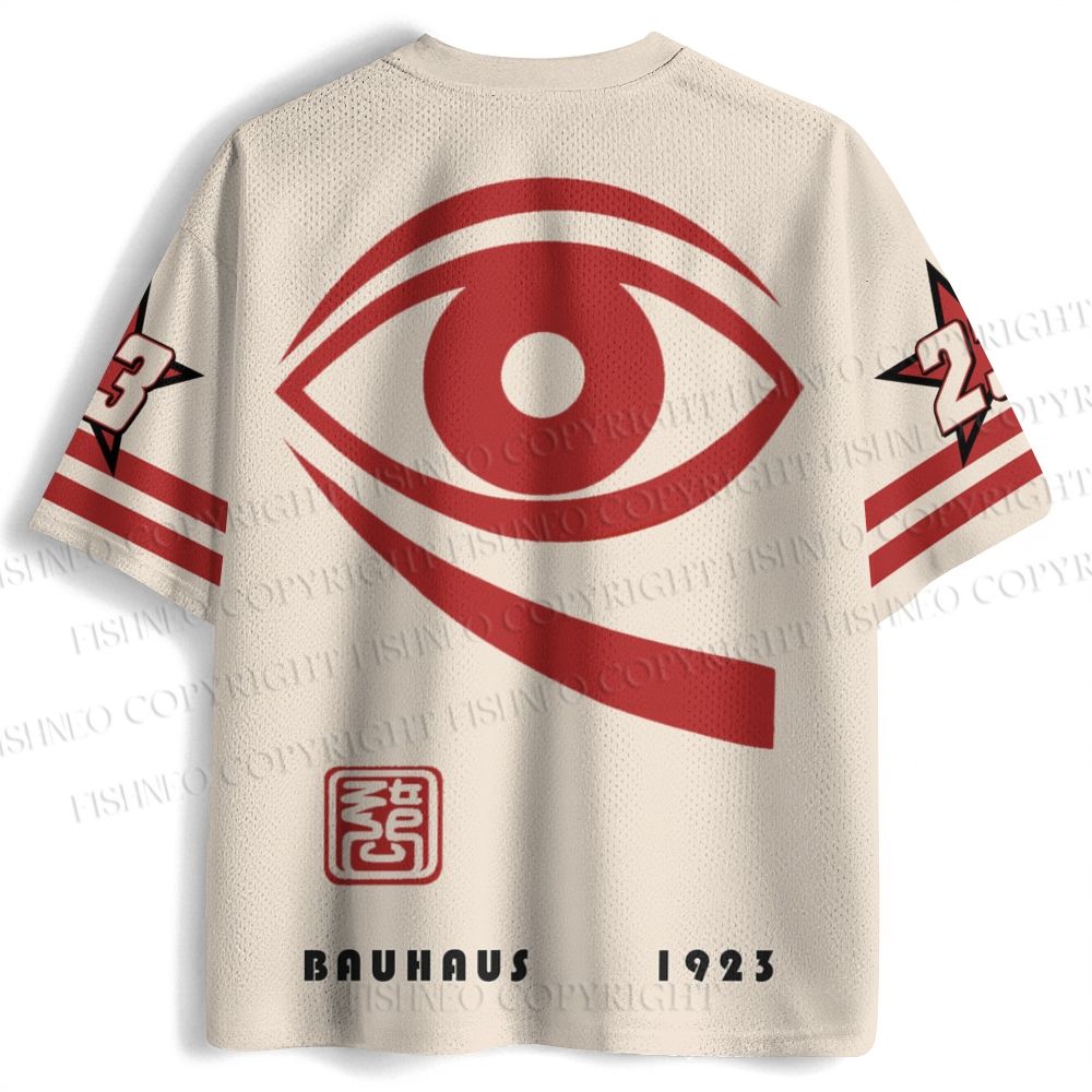 Bauhaus Eye Printed Jersey Shirts