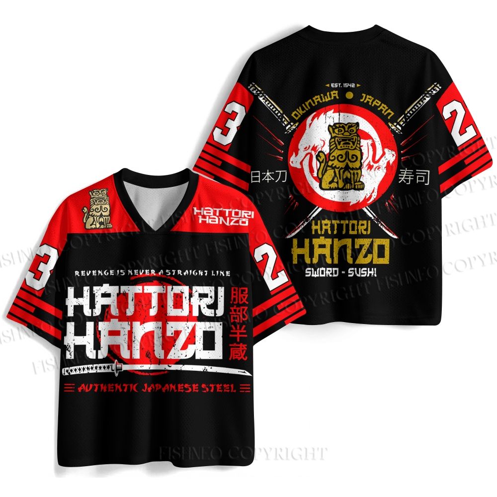 Hattori Hanzo Printed Jersey Shirts