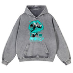 Hatsune Miku Vintage Washed Thick Cotton Hoodie