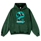 Hatsune Miku Vintage Washed Thick Cotton Hoodie