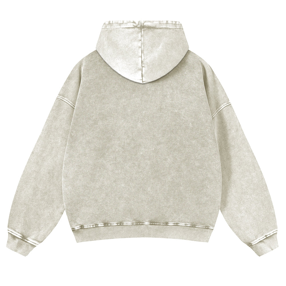 Hatsune Miku Vintage Washed Thick Cotton Hoodie