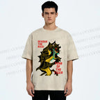 Unisex Year of the Tiger Printed Washed Tee