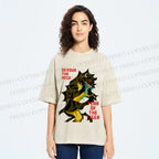 Unisex Year of the Tiger Printed Washed Tee