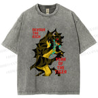 Unisex Year of the Tiger Printed Washed Tee