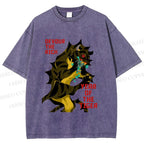 Unisex Year of the Tiger Printed Washed Tee