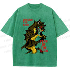 Unisex Year of the Tiger Printed Washed Tee