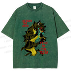 Unisex Year of the Tiger Printed Washed Tee