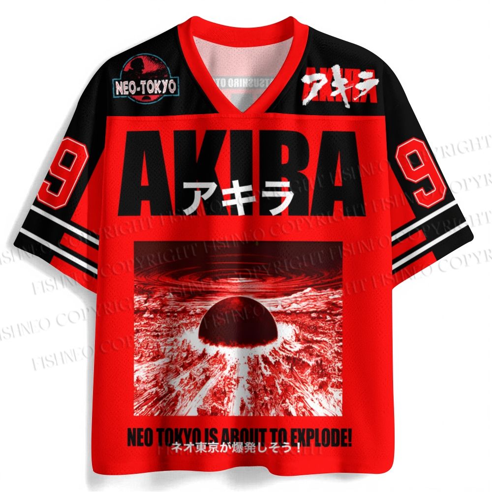 Akira Neo Tokyo Printed Jersey Shirts