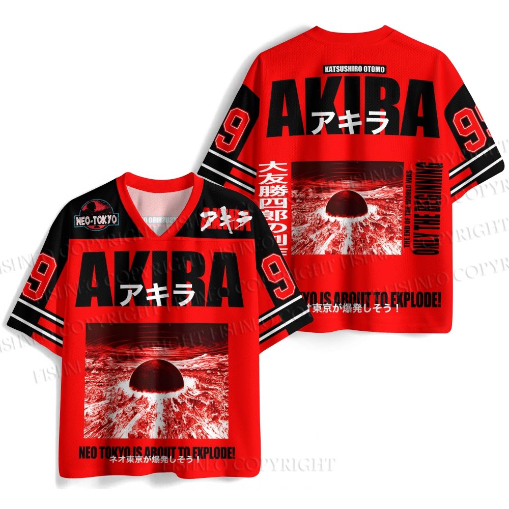Akira Neo Tokyo Printed Jersey Shirts
