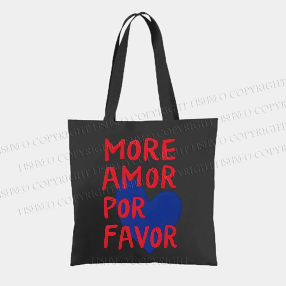 More Amor Por Favor Tote Bag