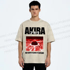 Unisex Akira Neo Tokyo Printed Washed Tee