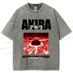 Unisex Akira Neo Tokyo Printed Washed Tee