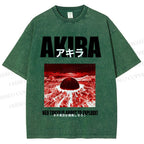 Unisex Akira Neo Tokyo Printed Washed Tee