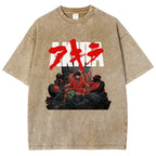 Akira Vintage Wash Japanese Design T-Shirt