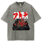 Akira Vintage Wash Japanese Design T-Shirt