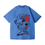 Unisex Hajime no Ippo Printed Washed Tee