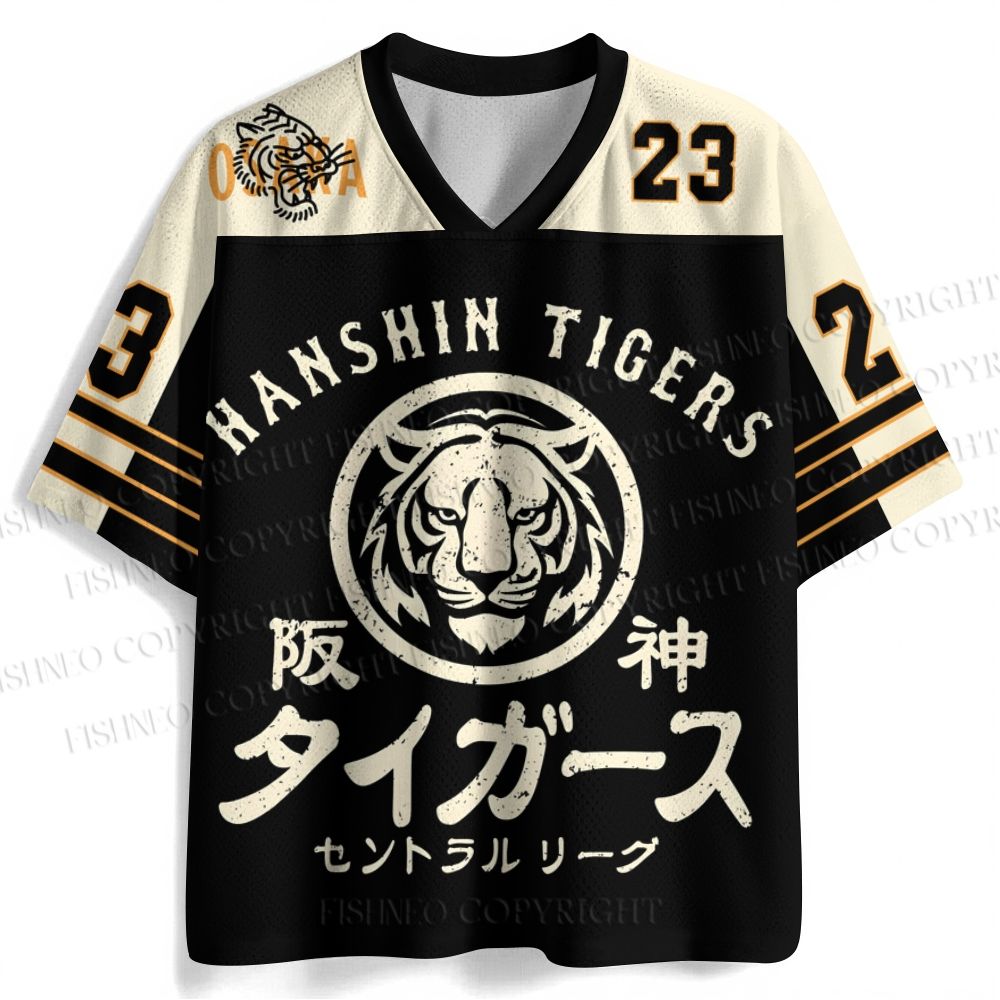 Hanshin Tigers Printed Jersey Shirts