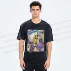 Unisex Pigeons Become Ungovernable Printed Washed Tee