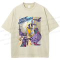 Unisex Pigeons Become Ungovernable Printed Washed Tee