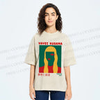 Unisex Yayoi Kusama Tokyo 1987 Vision Printed Washed Tee