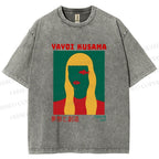 Unisex Yayoi Kusama Tokyo 1987 Vision Printed Washed Tee