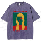 Unisex Yayoi Kusama Tokyo 1987 Vision Printed Washed Tee