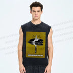 Unisex Thurston Moore Live Printed Washed Tank Top