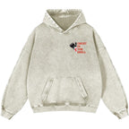 Ghost in the Shell Geisha Vintage Washed Cotton Back Art Hoodie