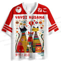 Yayoi Kusama Cats Dots Jersey Shirts