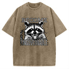 Unisex Become Ungovernable Printed Washed Tee