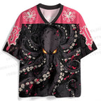 Angry Octopus Printed Jersey Shirts