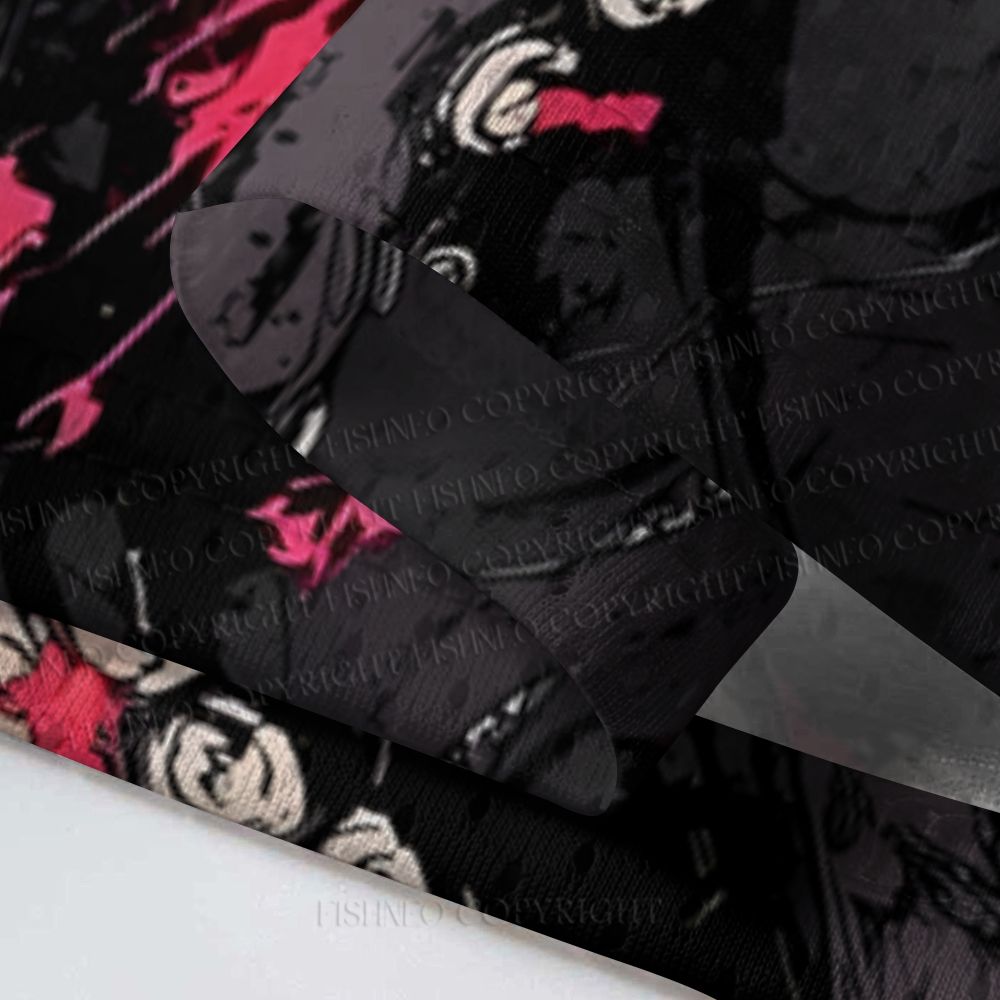 Angry Octopus Printed Jersey Shirts