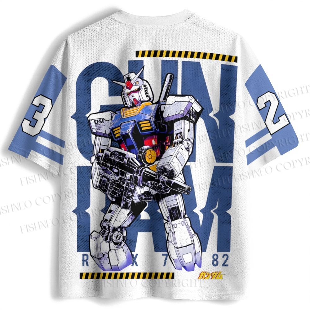 Gundam RX-78-2 Printed Jersey Shirts