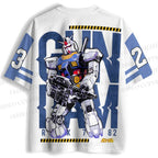 Gundam RX-78-2 Printed Jersey Shirts