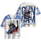 Gundam RX-78-2 Printed Jersey Shirts