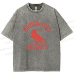Unisex Radicalized by Basic Decency Printed Washed Tee