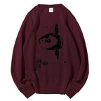 Ocean Sunfish Anatomy Cotton Sweatshirt