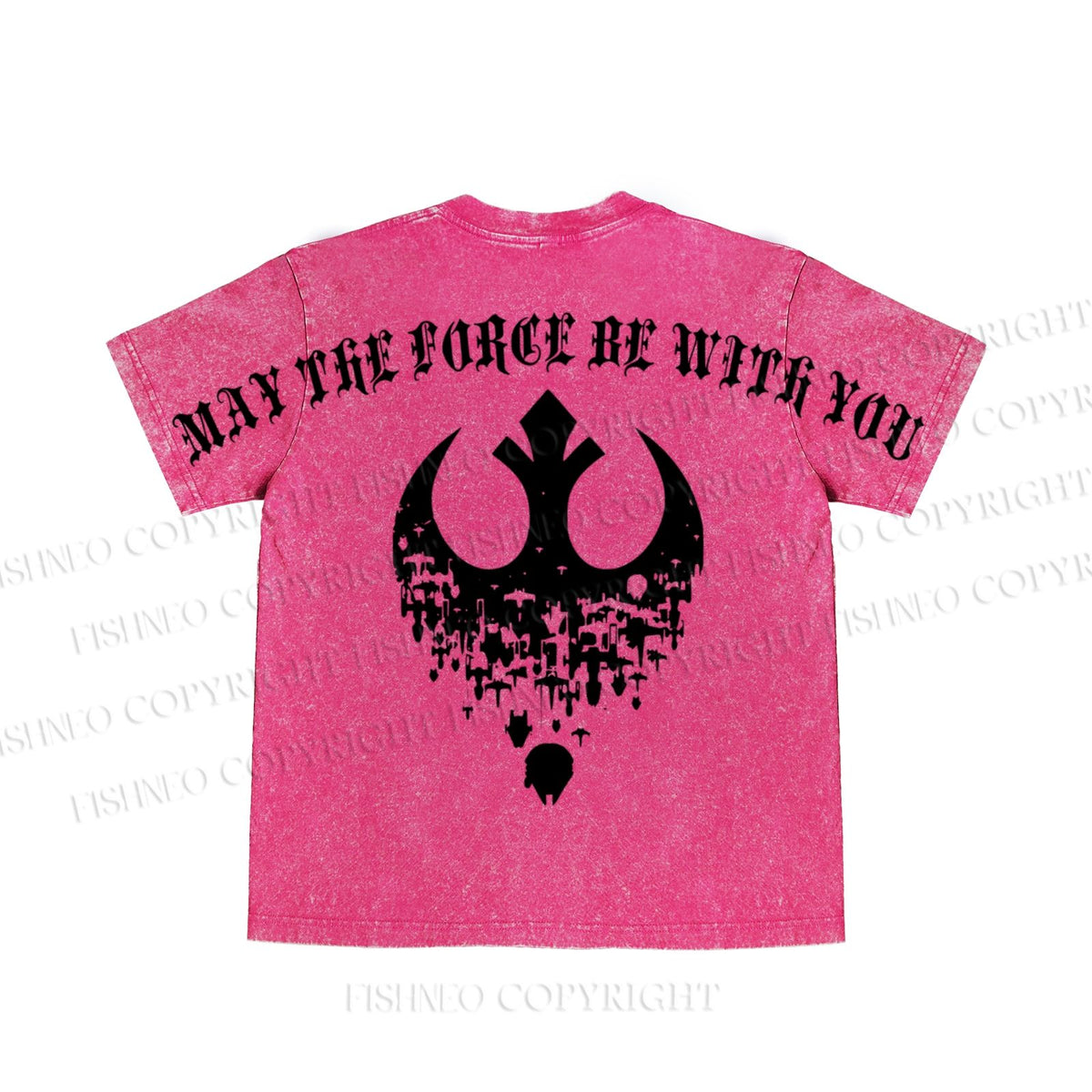 Star Wars May the Force be With You washed t shirt