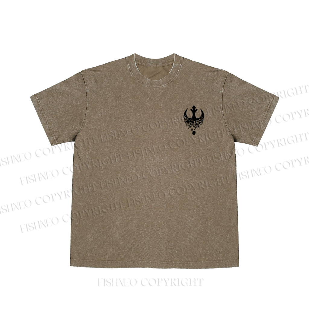 Star Wars May the Force be With You washed t shirt