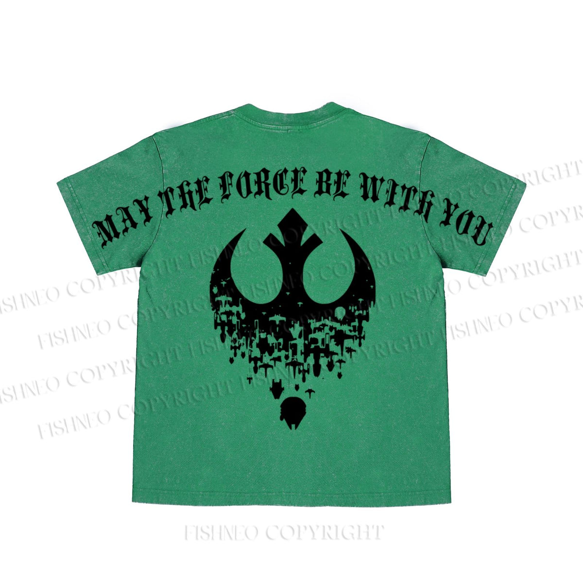 Star Wars May the Force be With You washed t shirt