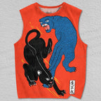 Unisex Panthers Printed Tank Top