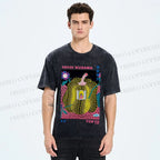 Unisex Yayoi Kusama Pumpkin Printed Washed Tee