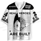 Astro Boy Real Heroes Are Built Jersey Shirts