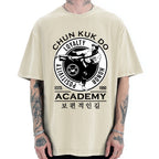 Unisex Chun Kuk Do - Martial Arts Academy Printed Washed Tee