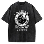 Unisex Chun Kuk Do - Martial Arts Academy Printed Washed Tee