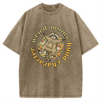 Unisex Weird Moms Build Character-Mother's Day Gift Printed Washed Tee