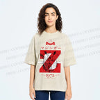 Unisex Mazinger Z Printed Washed Tee